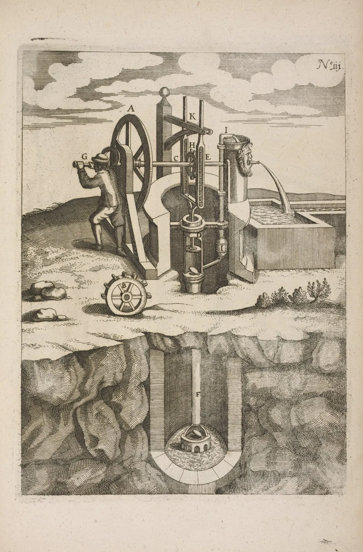 Fig Cxi Antlia Simplex Wall Art by Georg Andreas Böckler - High-Resolution Digital Print