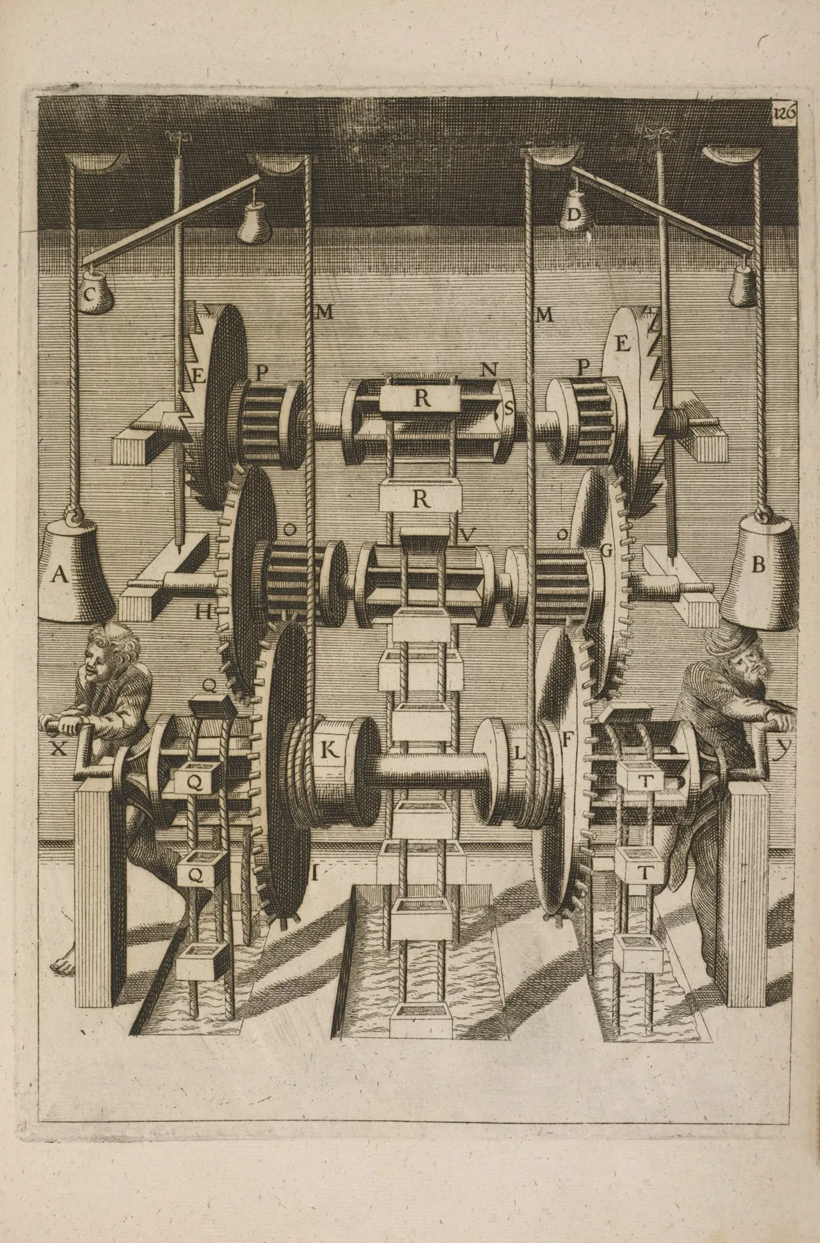 Fig Cxxvi Haustrum Quadruplex Per Capsulas Wall Art by Georg Andreas Böckler - High-Resolution Digital Print