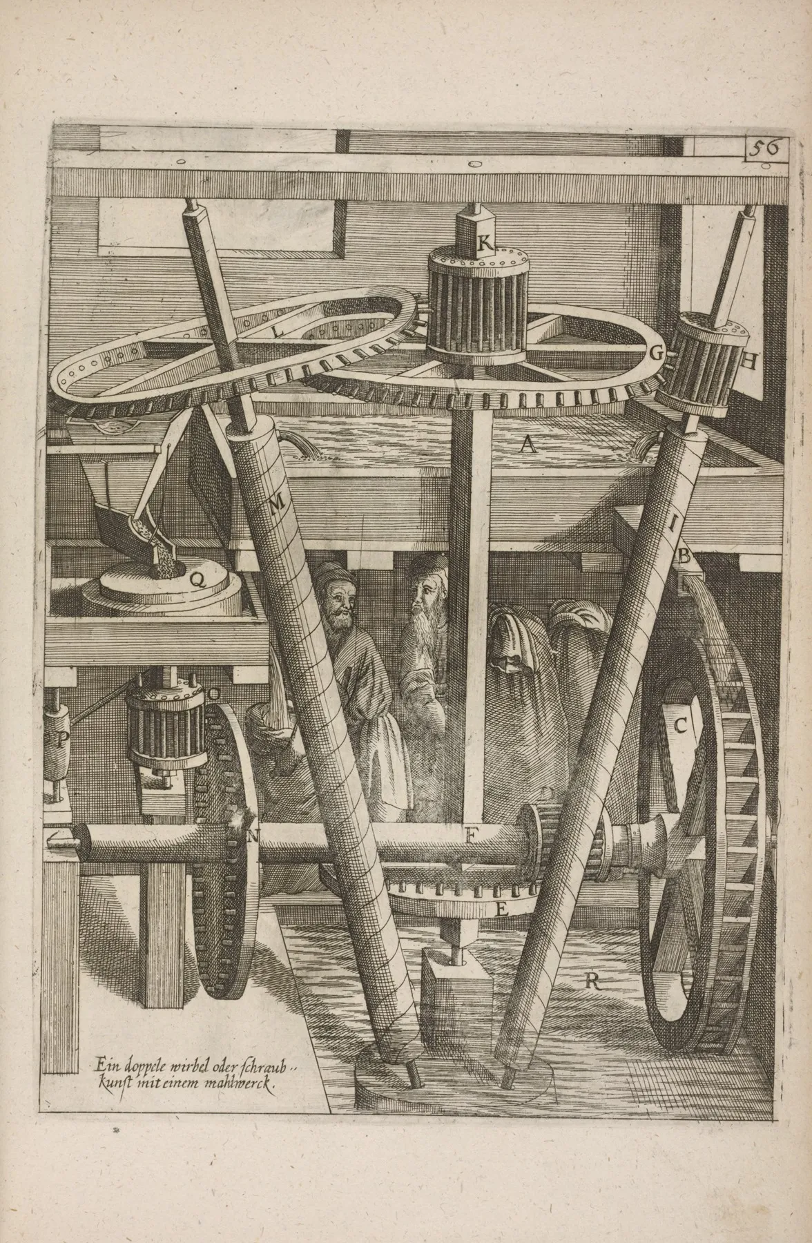 Fig Lvi Sitimylos Cum Cochlea Wall Art by Georg Andreas Böckler - High-Resolution Digital Print