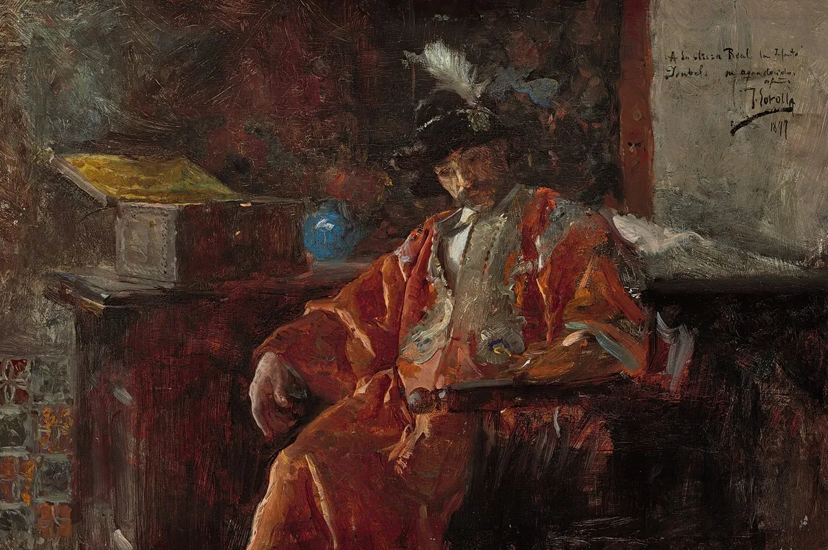 Figura De Un Mercader Figure Of A Merchant