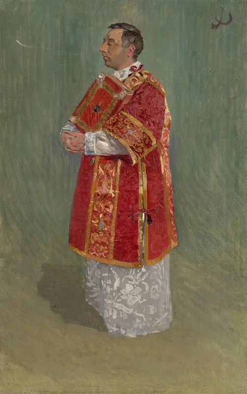 Figure Of Clergyman