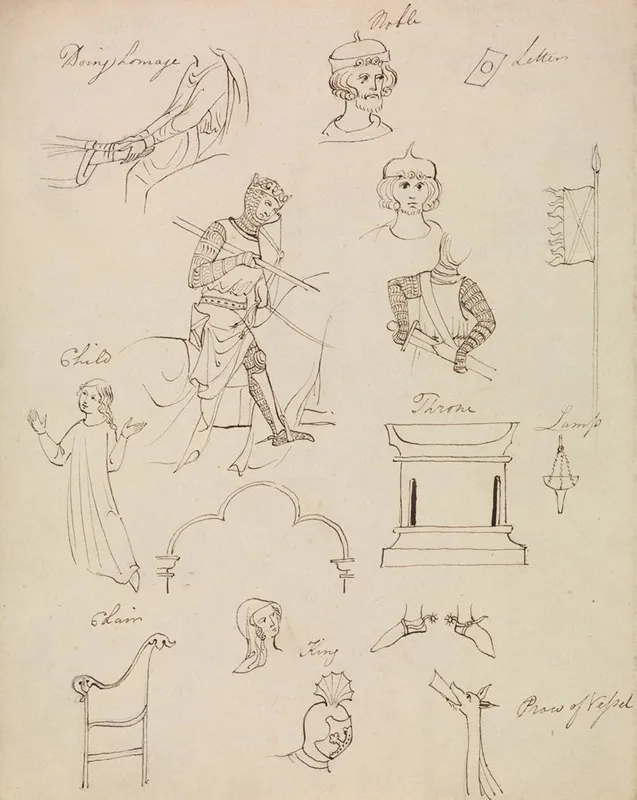 Figure Studies For Medieval Noble Life
