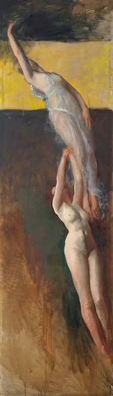 Figure Study For The Spirit Of Light Rotunda Pennsylvania State Capitol Harrisburg