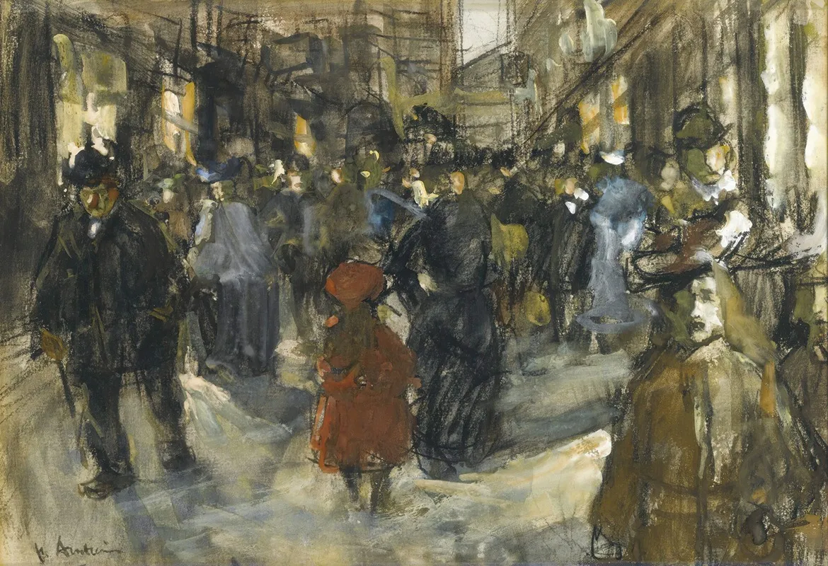 Figures At The Passage The Hague
