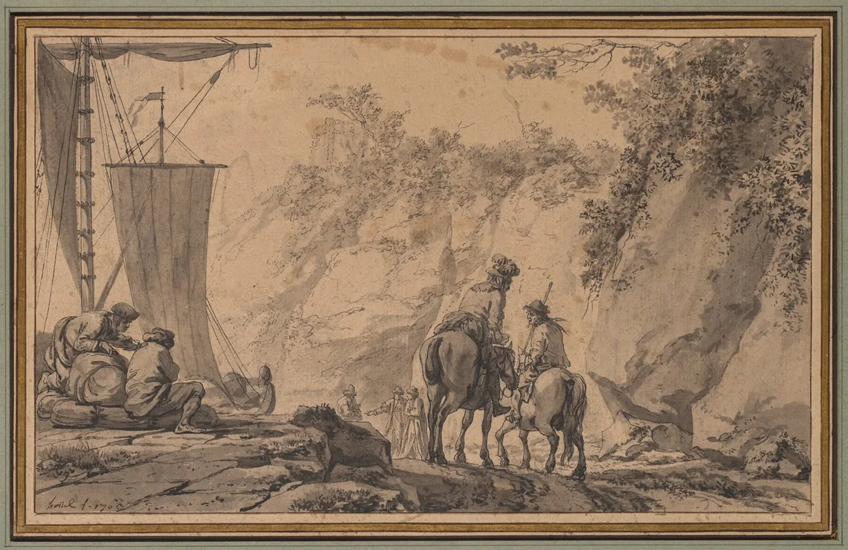 Figures In A Landscape 8