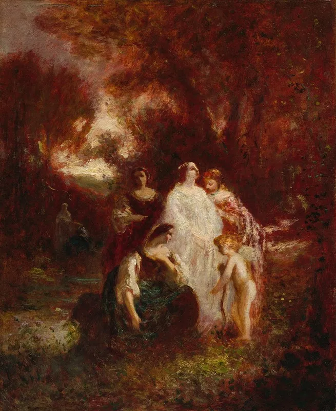 Figures In The Woods