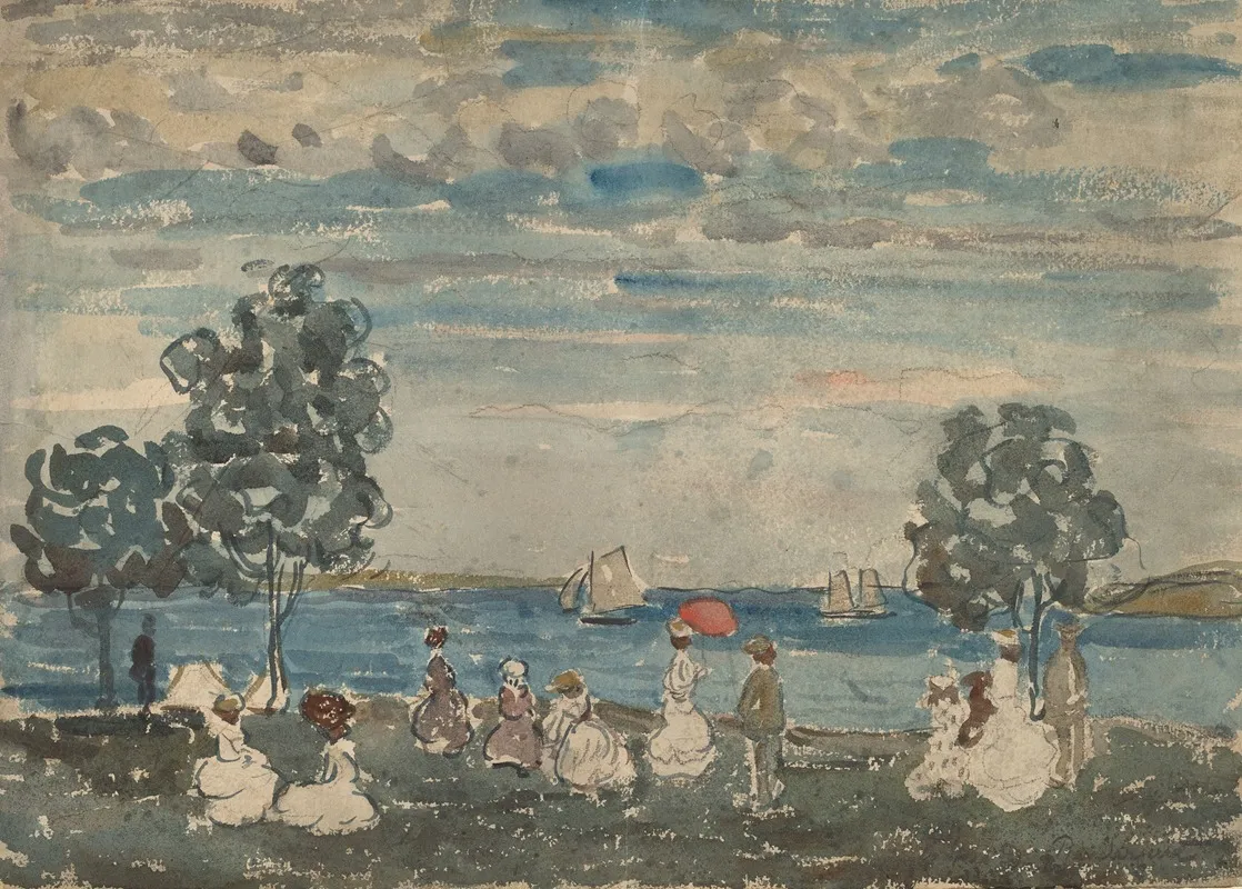 Figures On A Beach 2