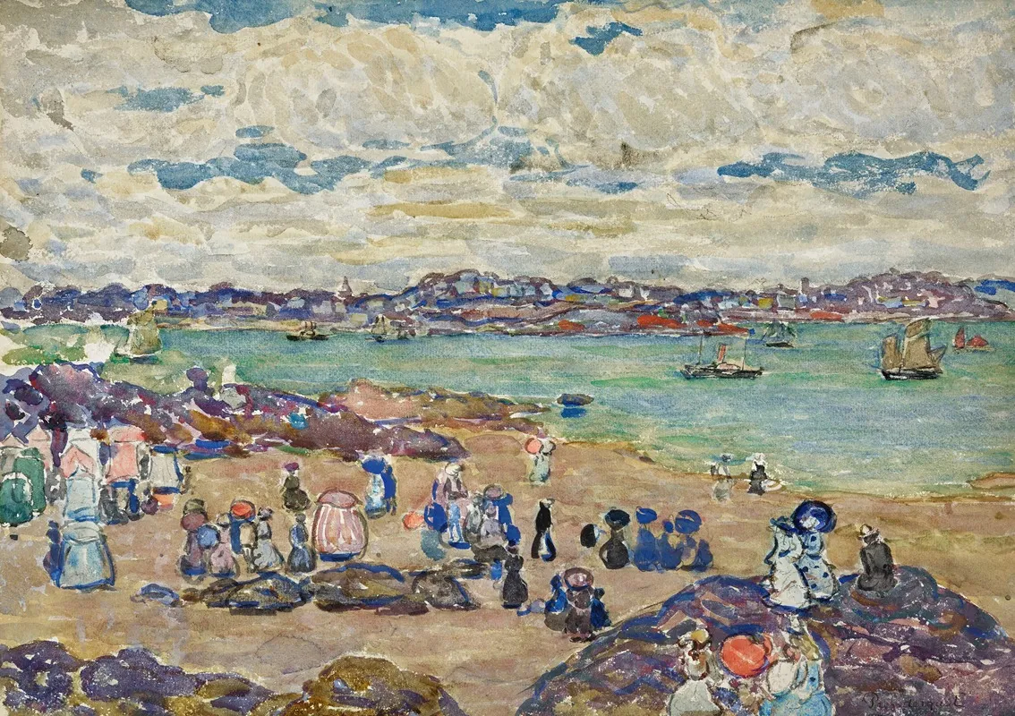 Figures On The Beach 3