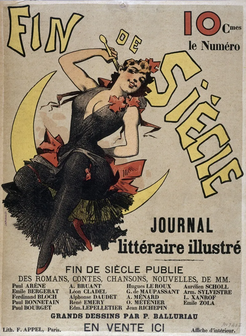 Fin De Siecle Journal Litteraire Illustre