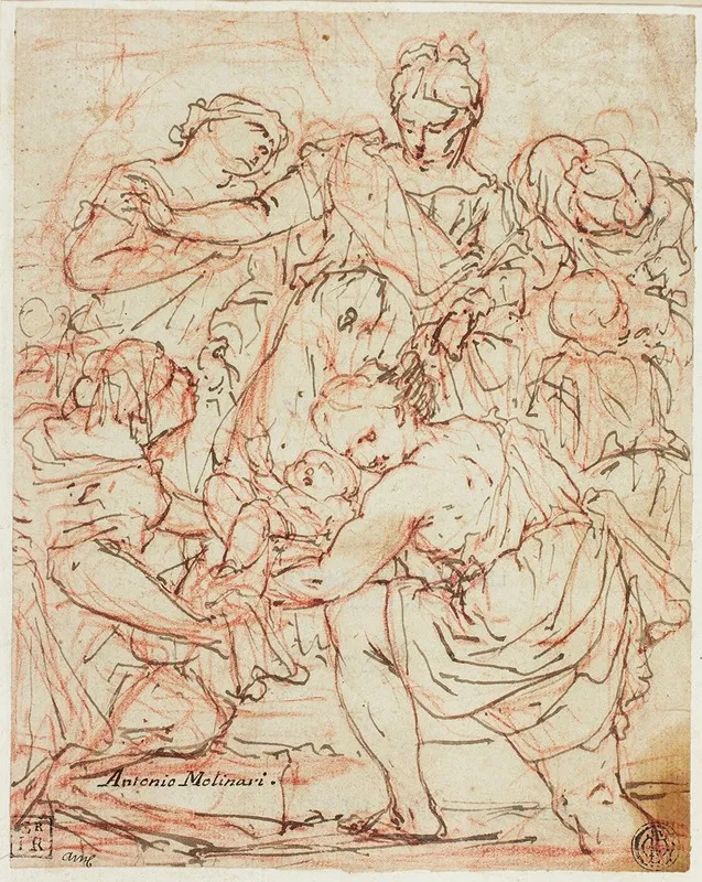 Finding Of Moses Wall Art by Antonio Molinari - High-Resolution Digital Print