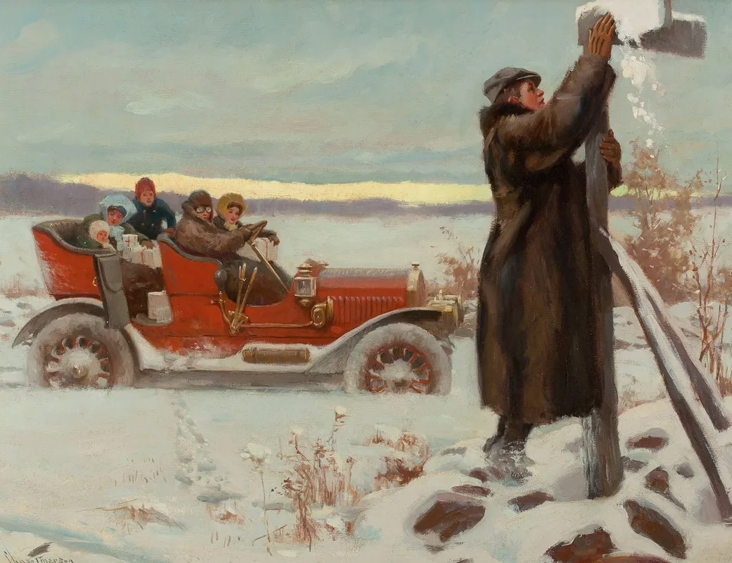 Finding The Way Home Wall Art by Charles Chase Emerson - High-Resolution Digital Print