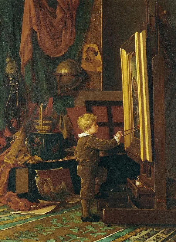 Finishing Touches Wall Art by Florence Martin - High-Resolution Digital Print