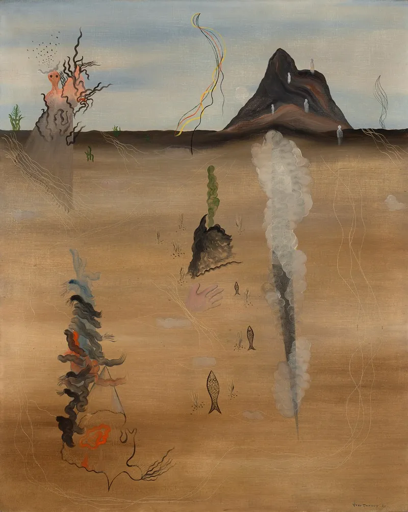 Finissez Ce Que Jai Commence Wall Art by Yves Tanguy - High-Resolution Digital Print