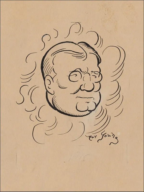 Finley Peter Dunne Wall Art by Arthur Henry Young - High-Resolution Digital Print