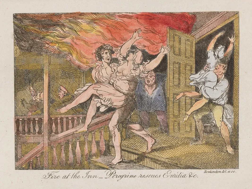 Fire At The Inn Perigrine Rescues Emilia C