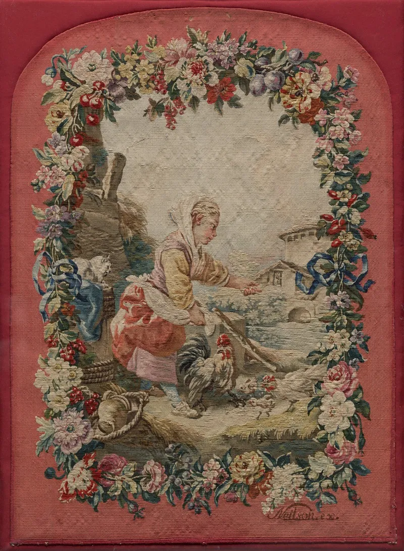 Fire Screen Panel Wall Art by Jacques Neilson - High-Resolution Digital Print
