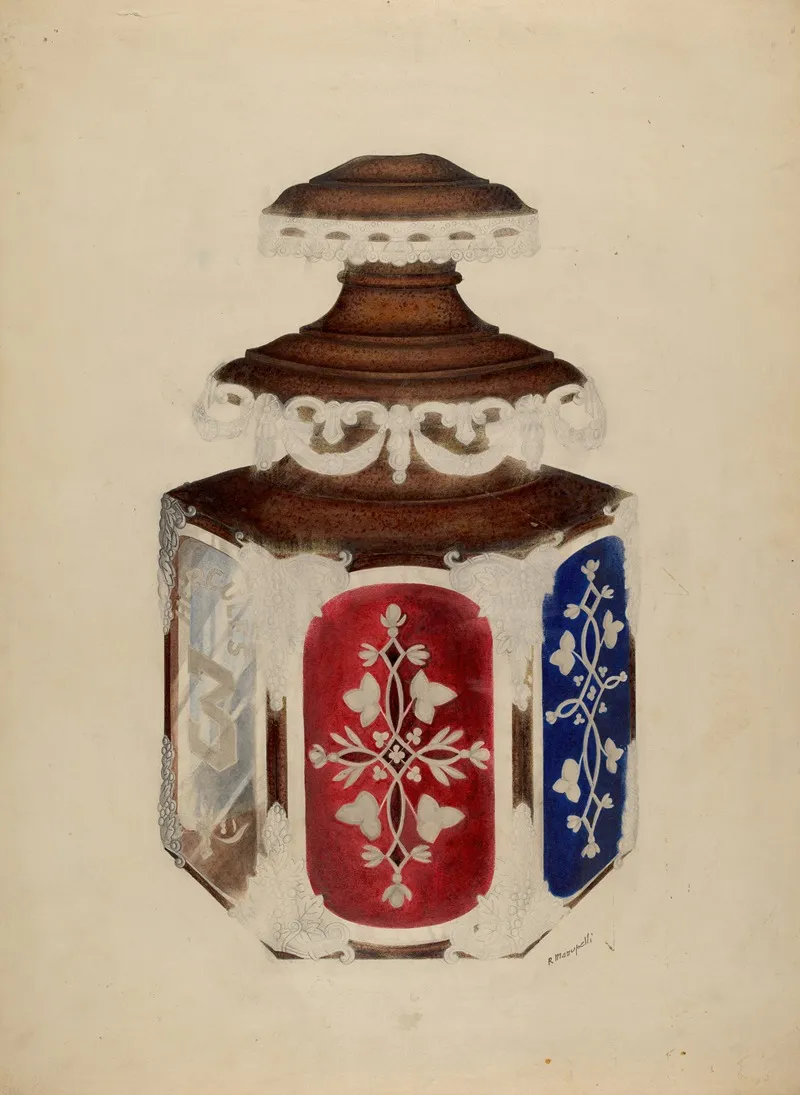 Firemans Candle Lamp