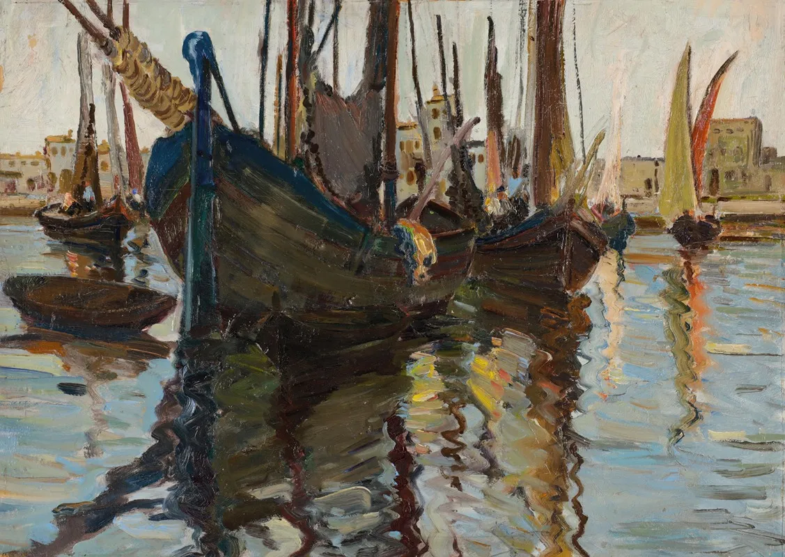 Fischer Im Hafen 2