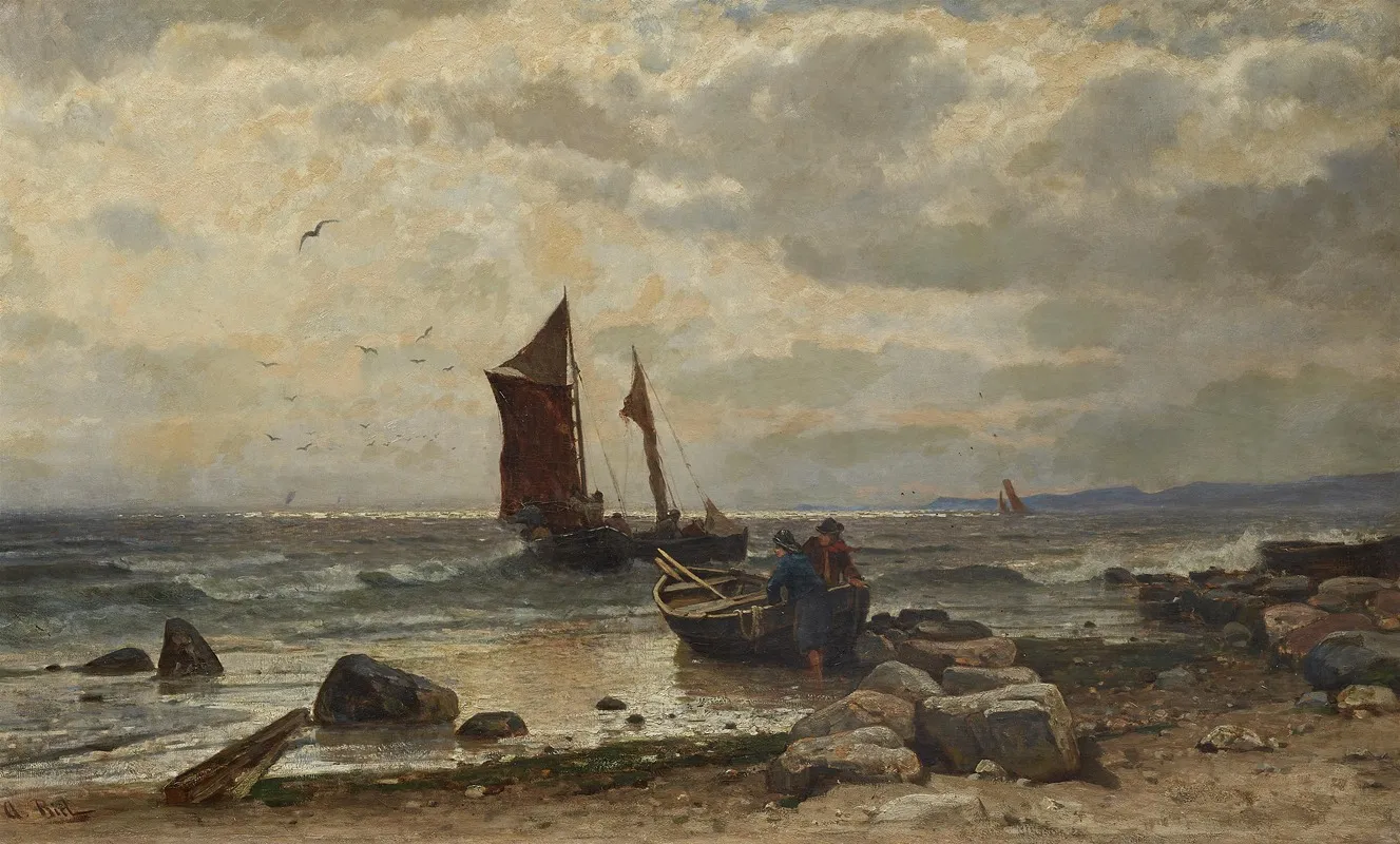 Fischerboote Am Strand 4