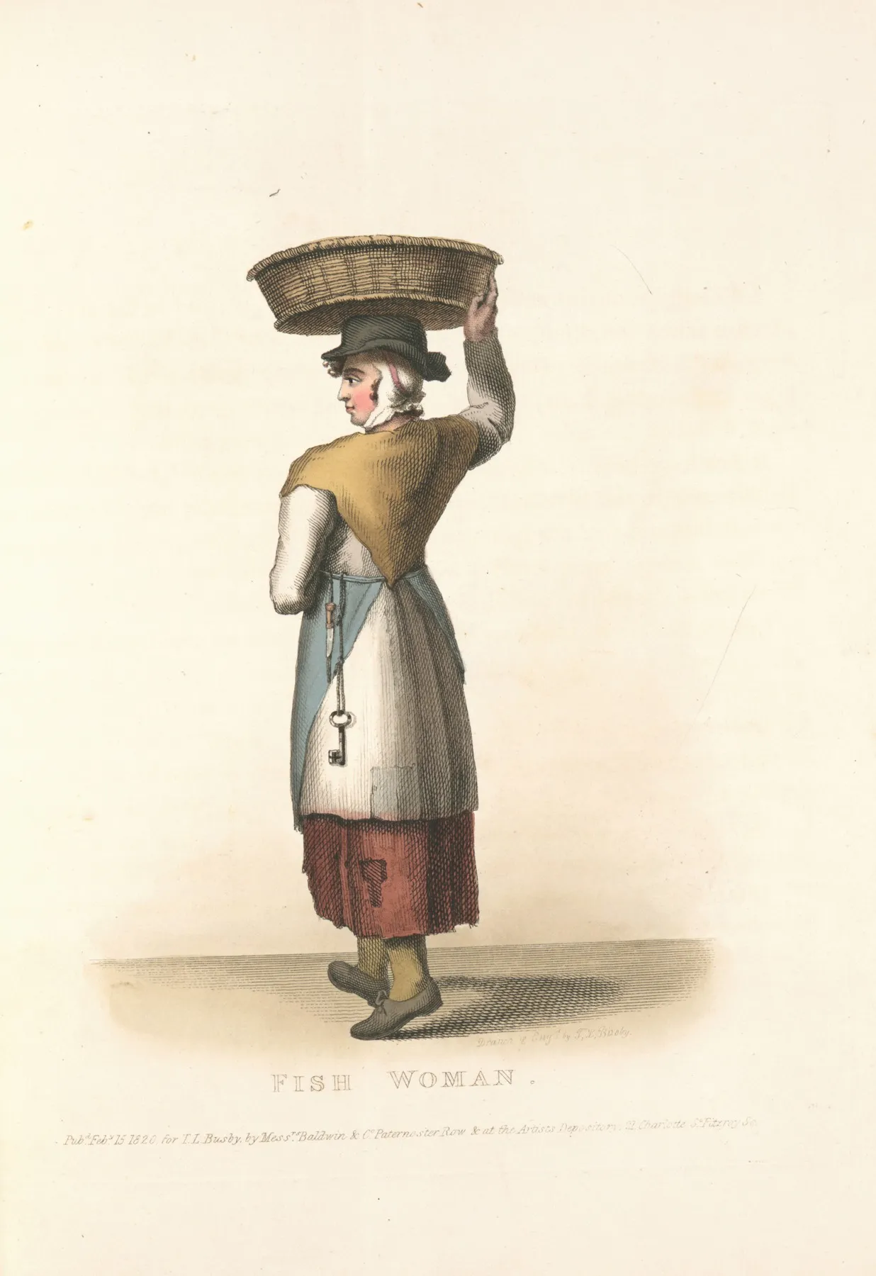 Fish Woman Wall Art by Thomas Lord Busby - High-Resolution Digital Print