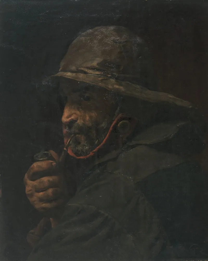 Fisherman 11 Wall Art by Félix Cogen - High-Resolution Digital Print