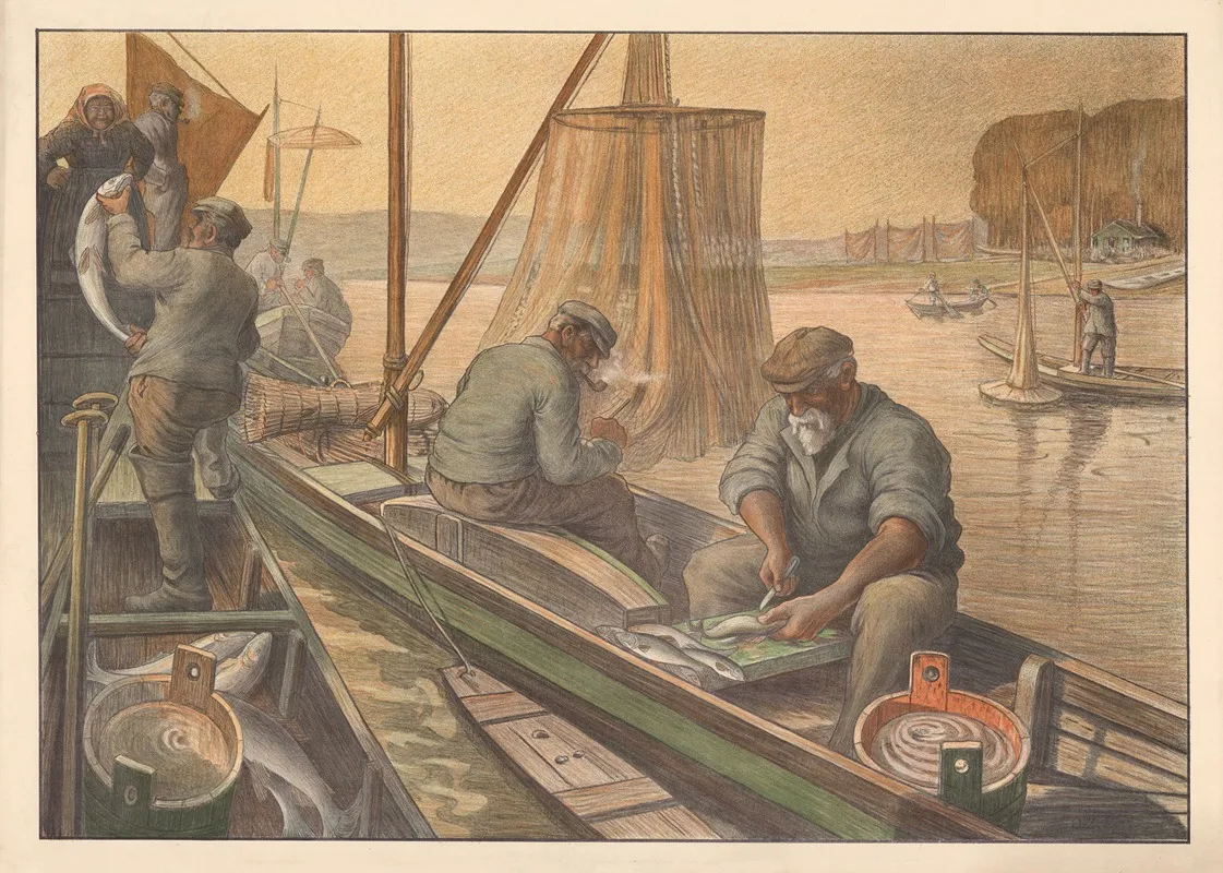 Fisherman 13 Wall Art by Felix Elssner - High-Resolution Digital Print