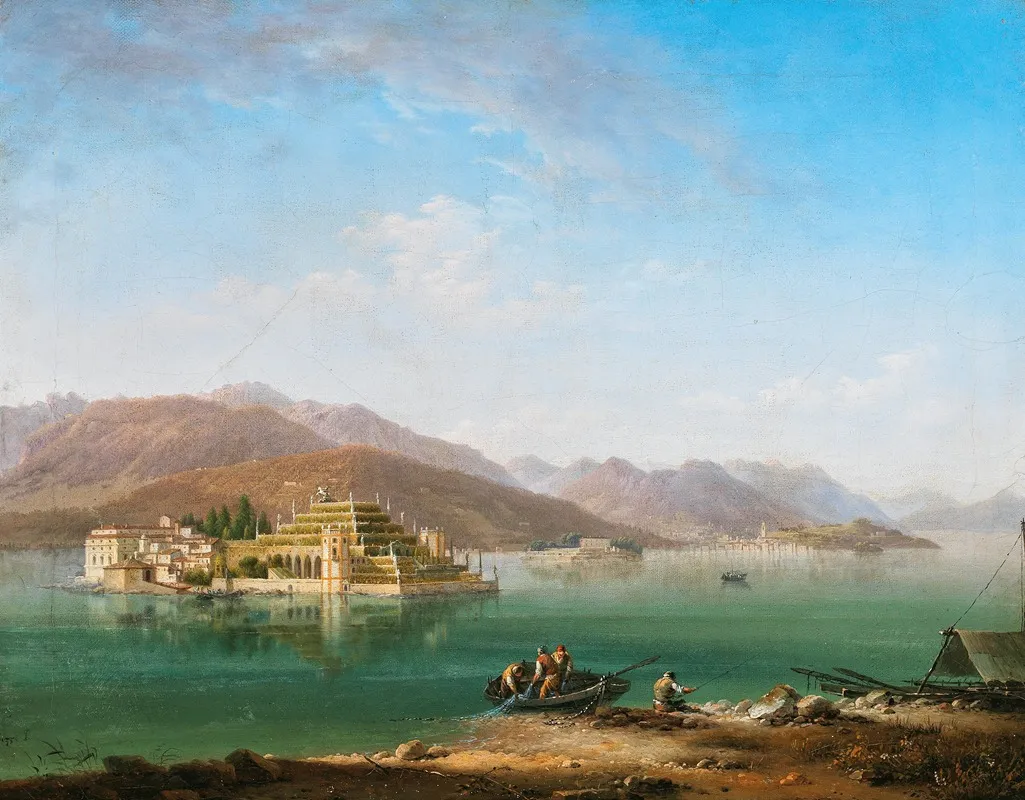 Fishermen On Lake Maggiore