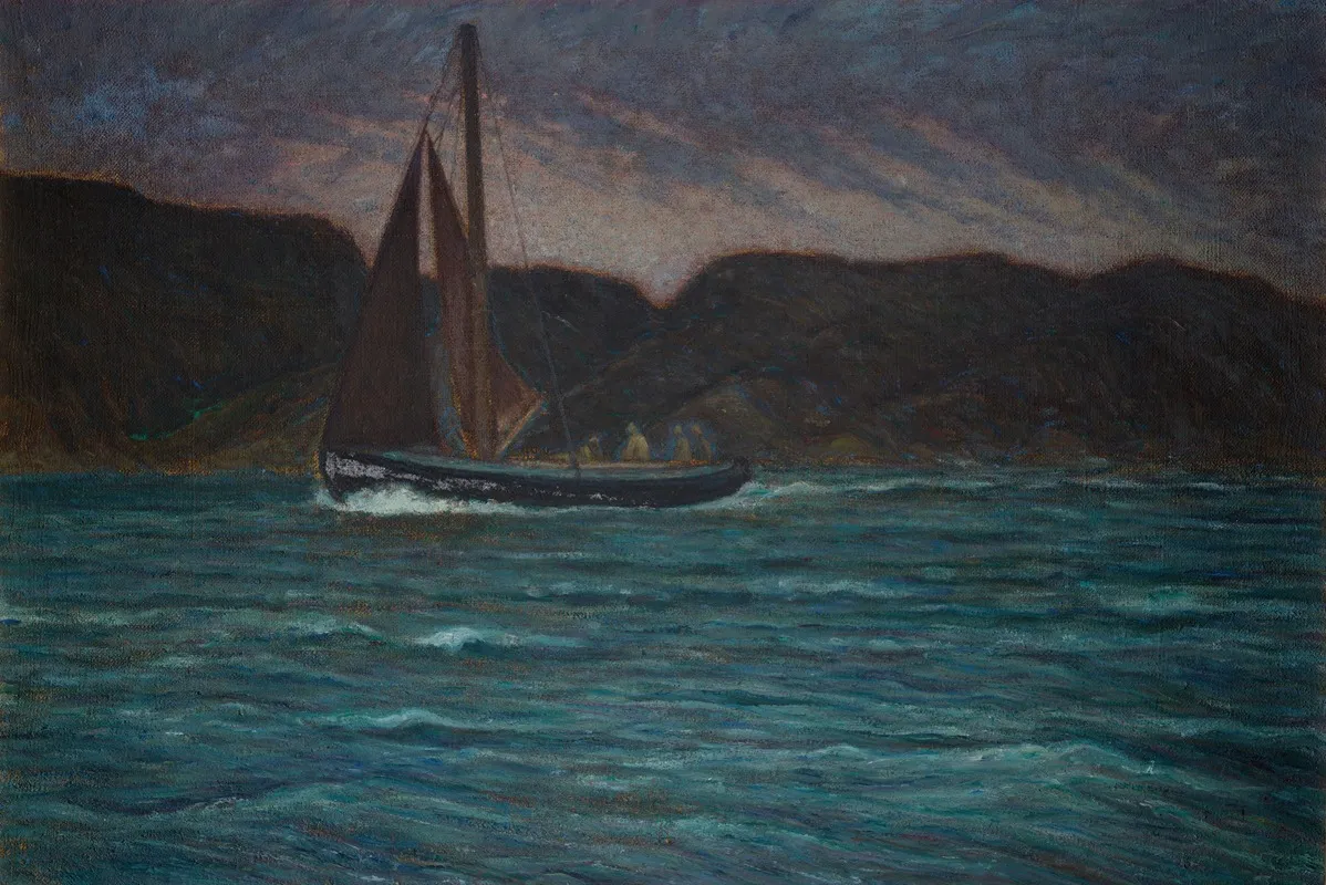 Fishing Boat In Storm