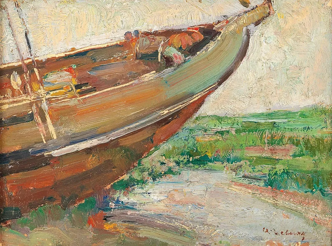Fishing Boat On The Shore