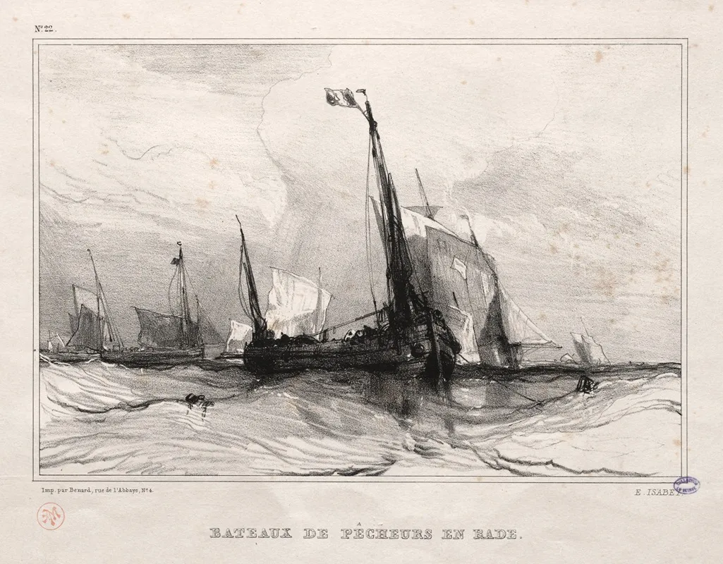 Fishing Boats At Anchor 2