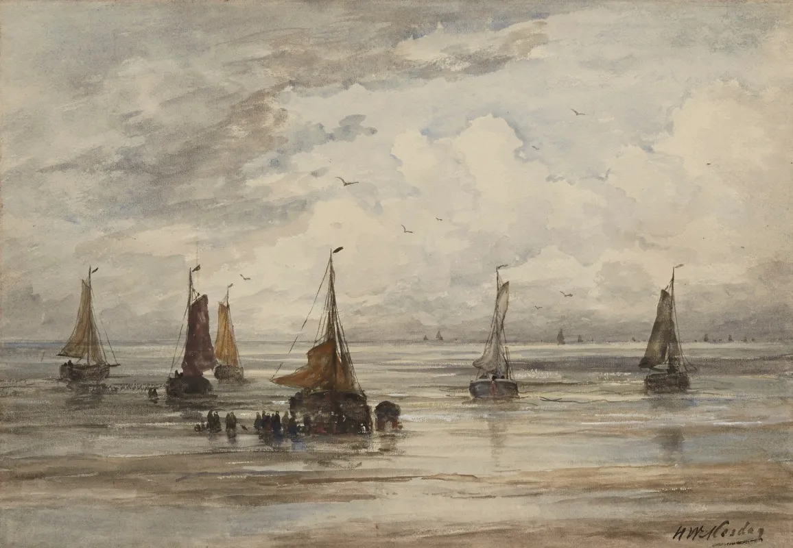 Fishing Vessels At The Shore