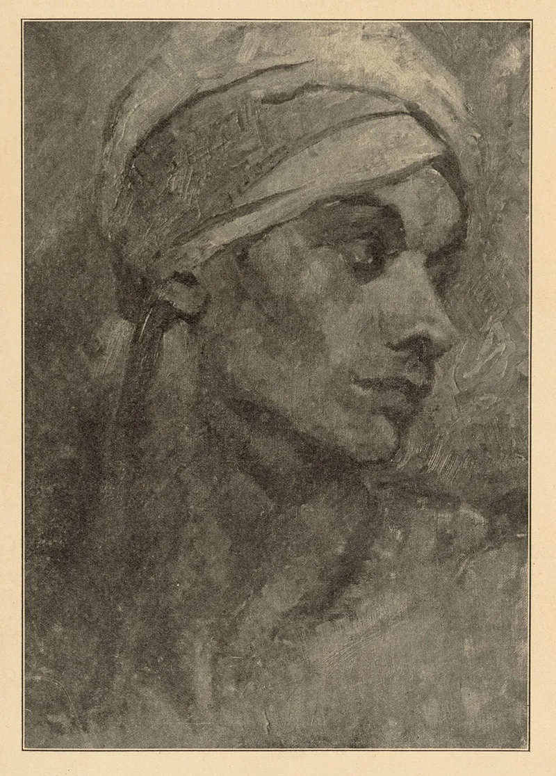 Fitzhugh Woodford As Maslama In Taia Of Egypt Wall Art by Natalie Eynon - High-Resolution Digital Print