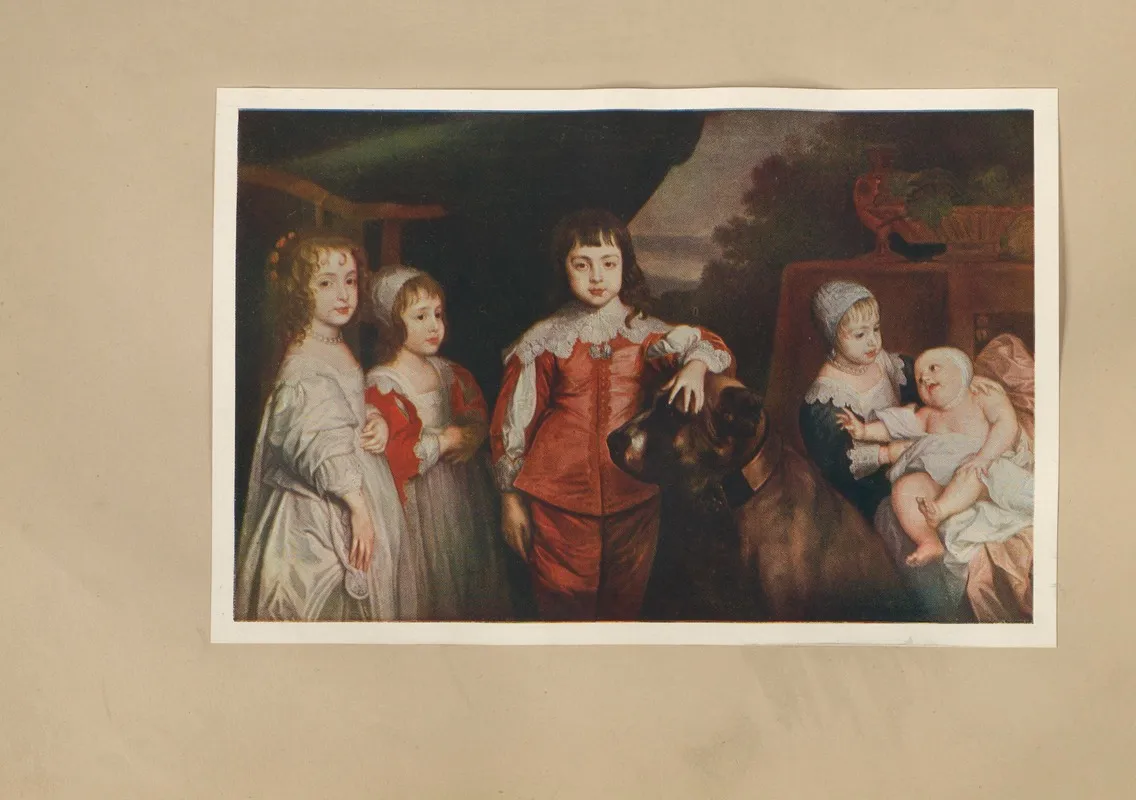 Five Children Of Charles Van Dyck