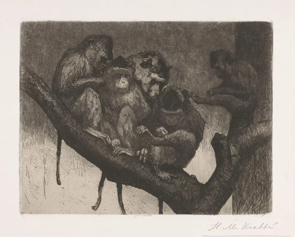 Five Monkeys In A Tree
