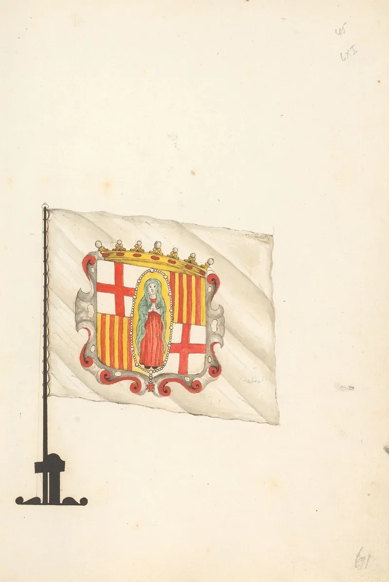 Flag Of Barcelona