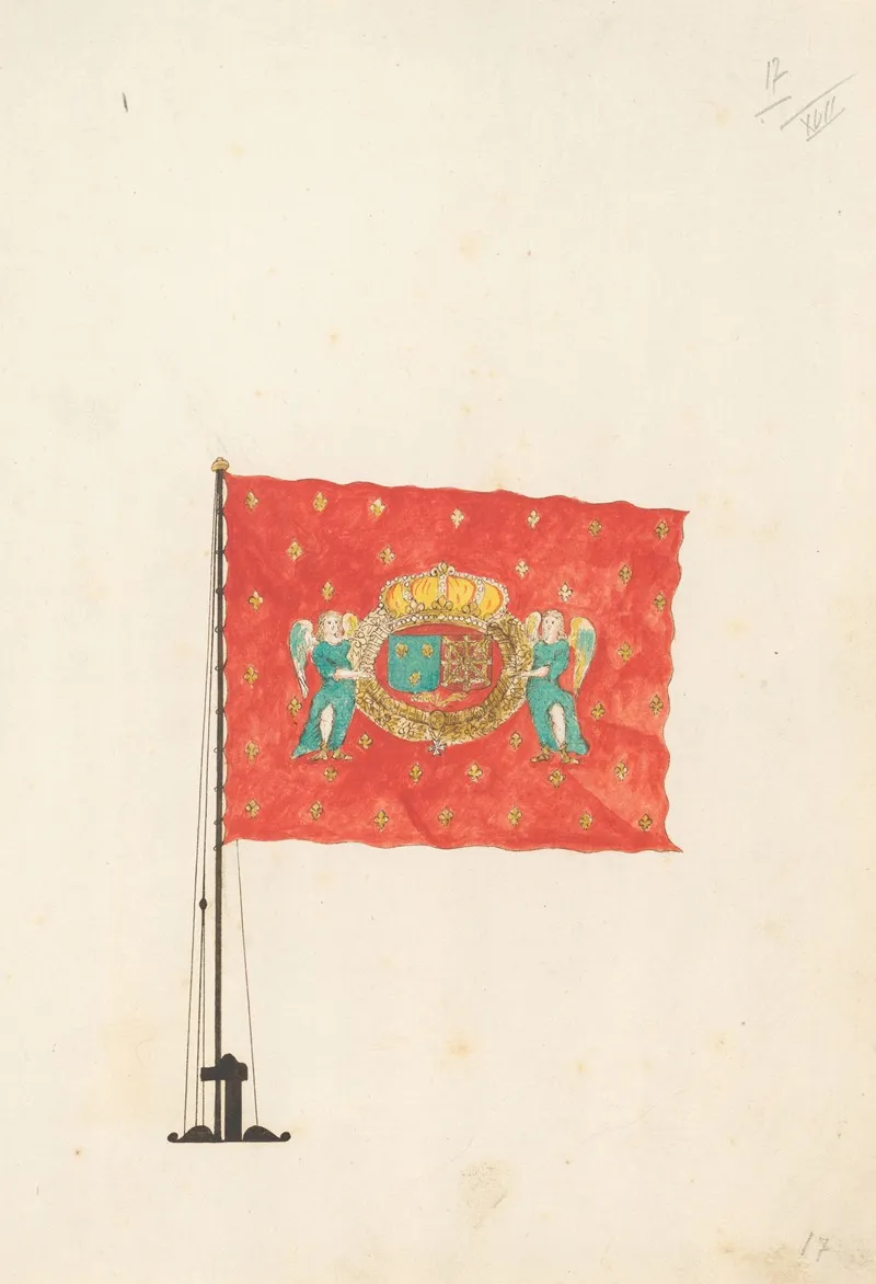 Flag Of France 2 Wall Art by Anonymous - High-Resolution Digital Print