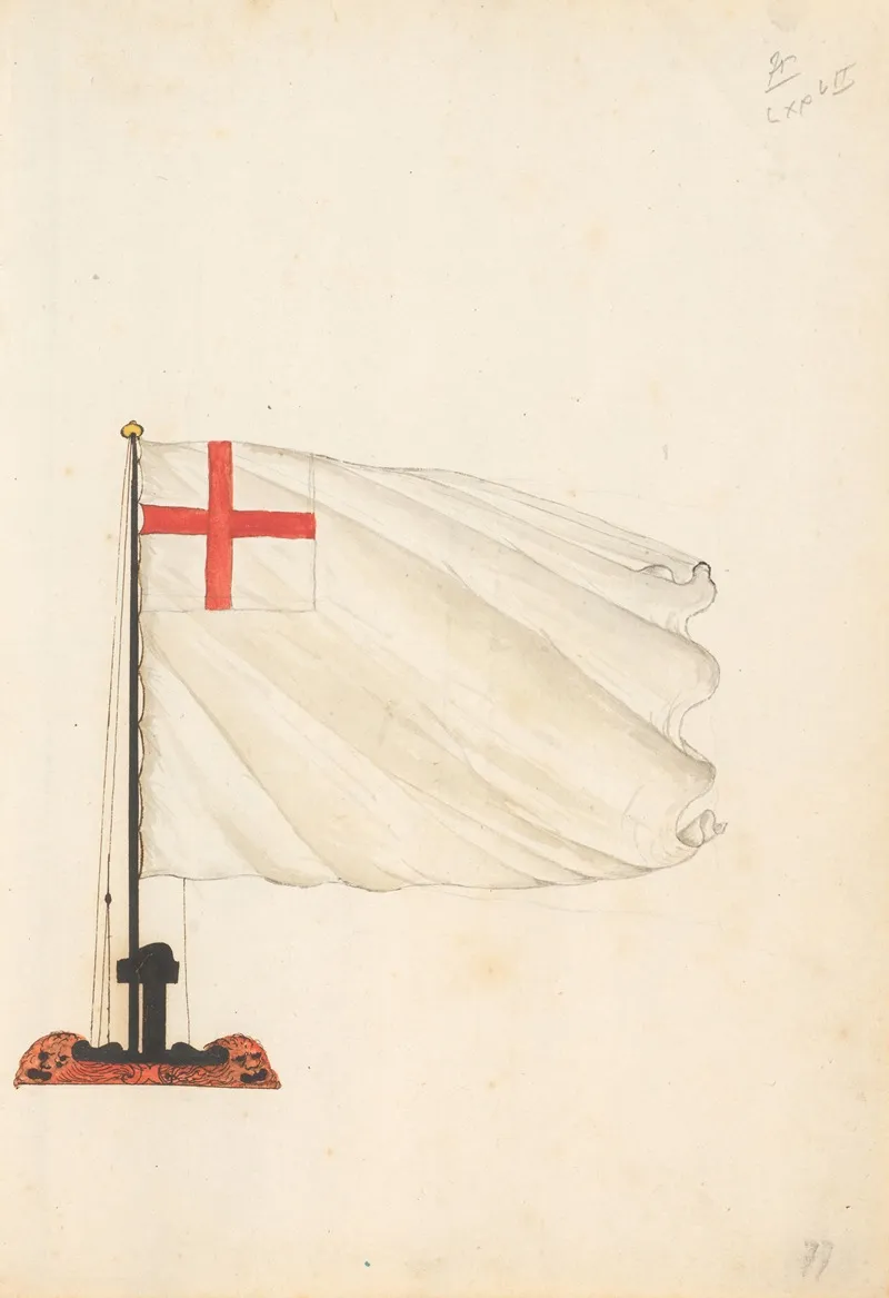 Flag Of Great Britain 4 Wall Art by Anonymous - High-Resolution Digital Print
