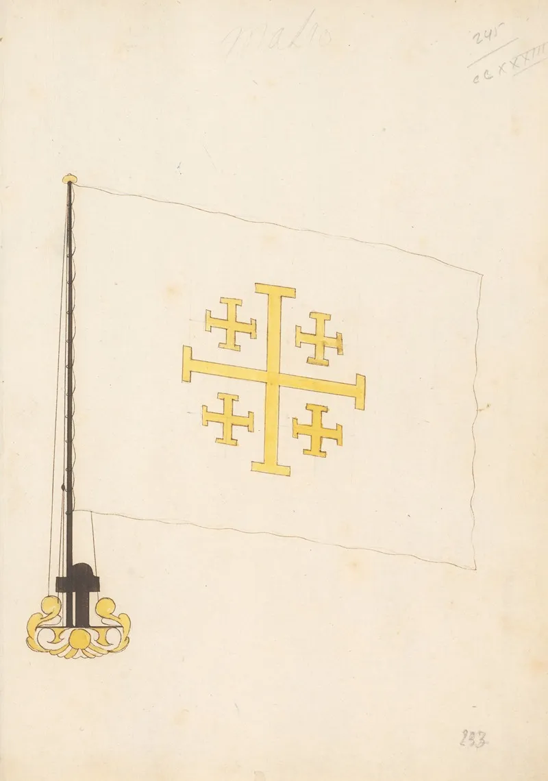 Flag Of Jerusalem