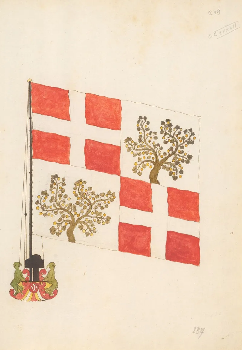 Flag Of Malta Wall Art by Anonymous - High-Resolution Digital Print