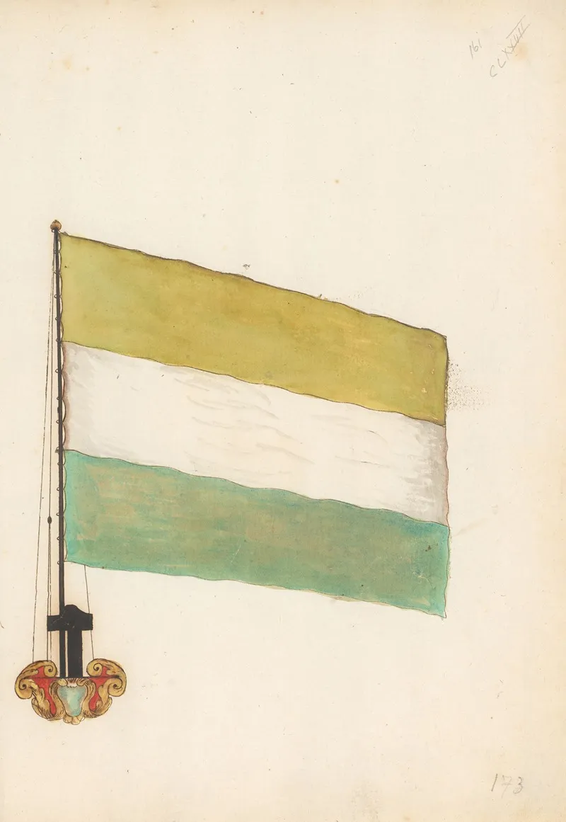 Flag Of Middelburg Wall Art by Anonymous - High-Resolution Digital Print