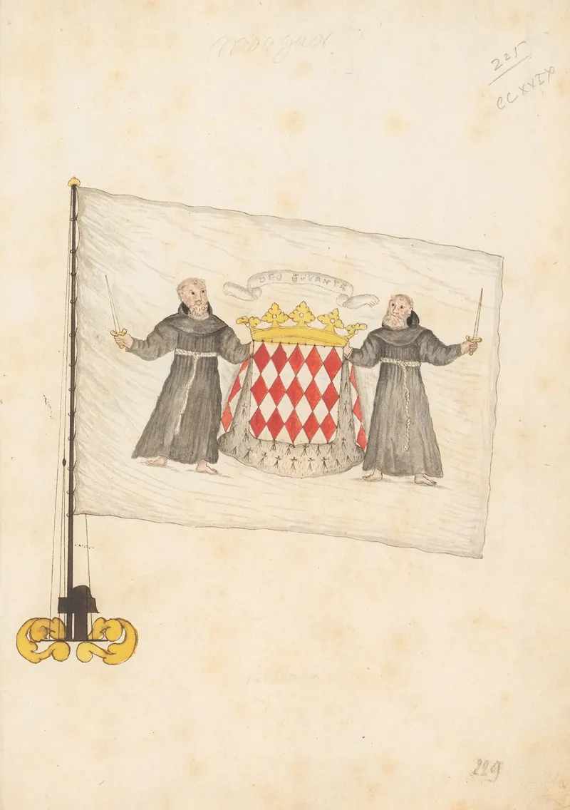 Flag Of Monaco 2