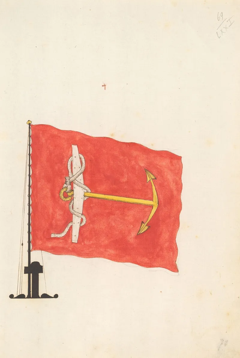 Flag Of The British Admiralty