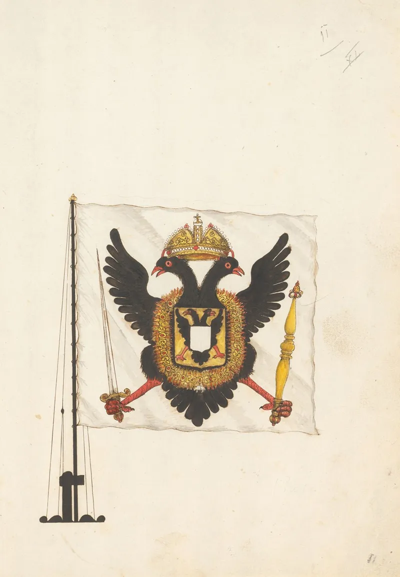 Flag Of The Holy Roman German Empire