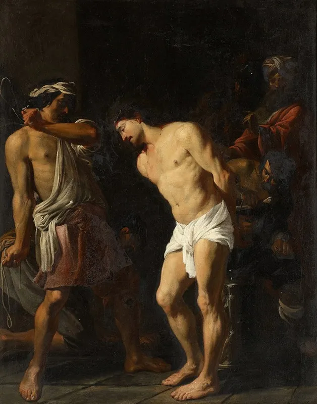 Flagellation Of Christ Wall Art by Jacques Blanchard - High-Resolution Digital Print