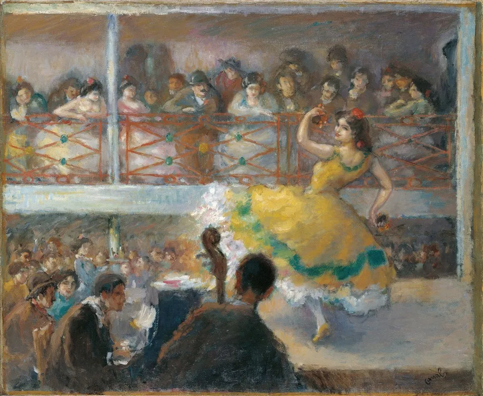 Flamenco Dance Wall Art by Ricard Canals i Llambí - High-Resolution Digital Print