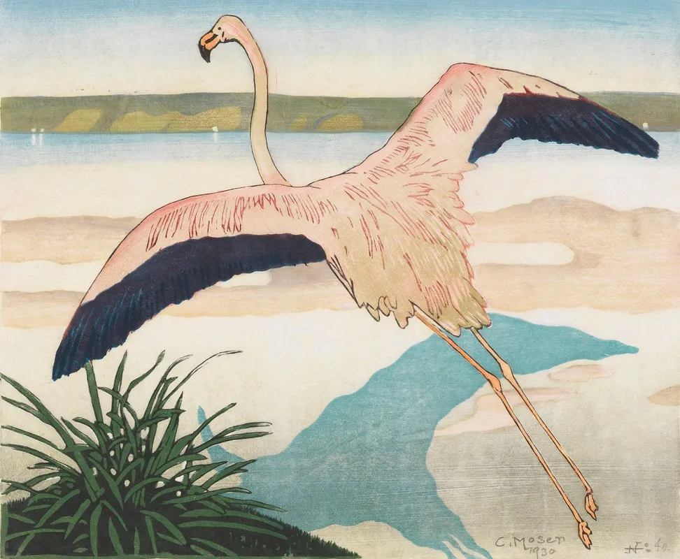 Flamingo Zweite Fassung