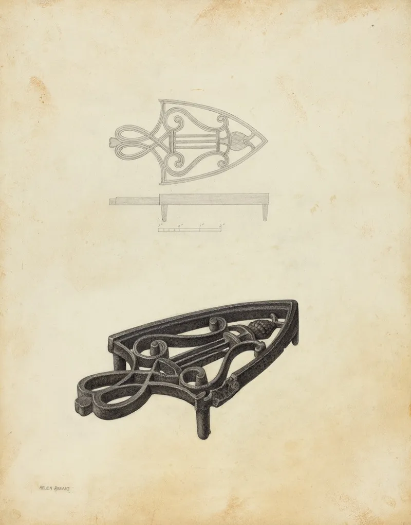 Flat Iron Holder 16