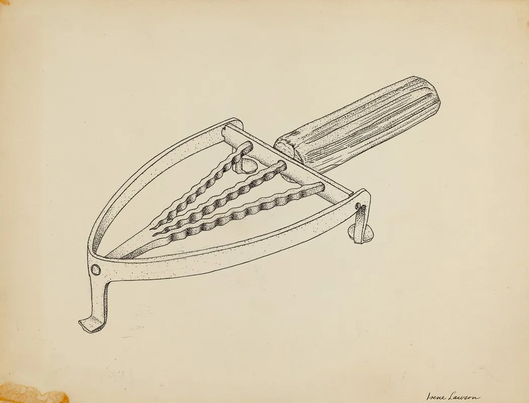Flat Iron Holder 23