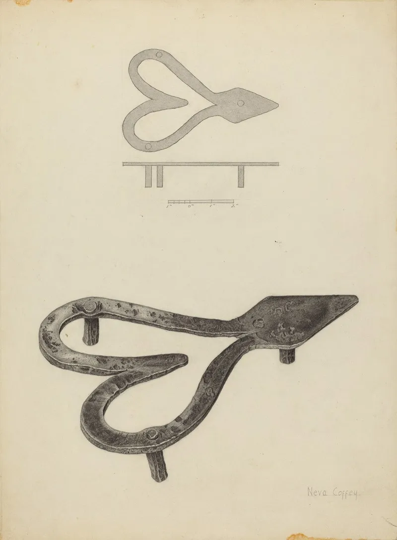 Flat Iron Holder 45