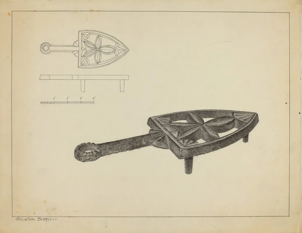Flat Iron Holder 46